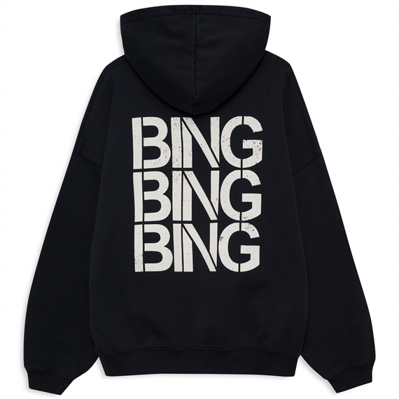 Anine Bing Harvey Stencil Sweatshirt, Vintage Black